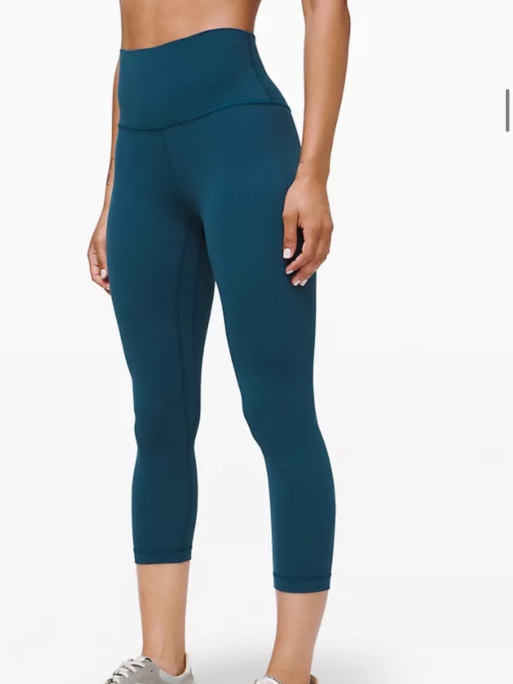 Lululemon align crop leggings 21” inseam color is night diver